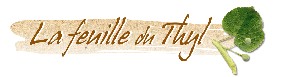 la Feuille du Thyl Saint Michel de Maurienne