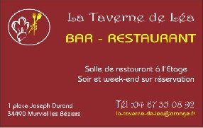 la taverne de Léa Murviel lès Béziers